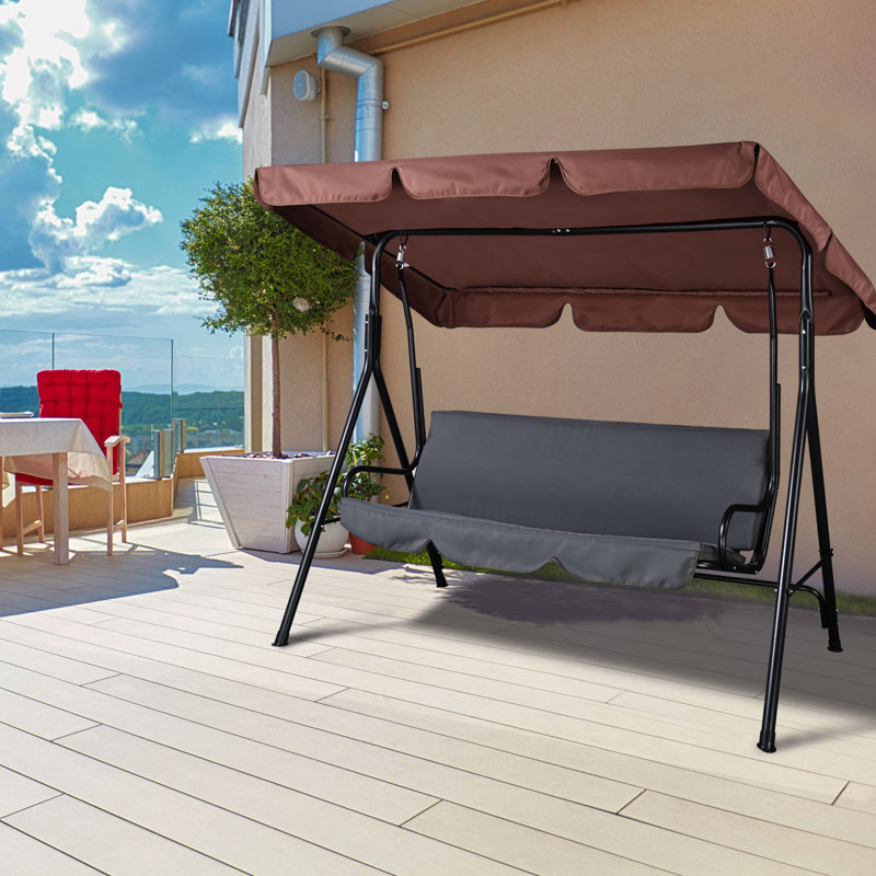 Yescom Fabric Replacement Canopy for Gazebo, Red, 0.1" H x 76" W x 44" L