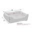 Cosy Polyester Pet Bed-75221181