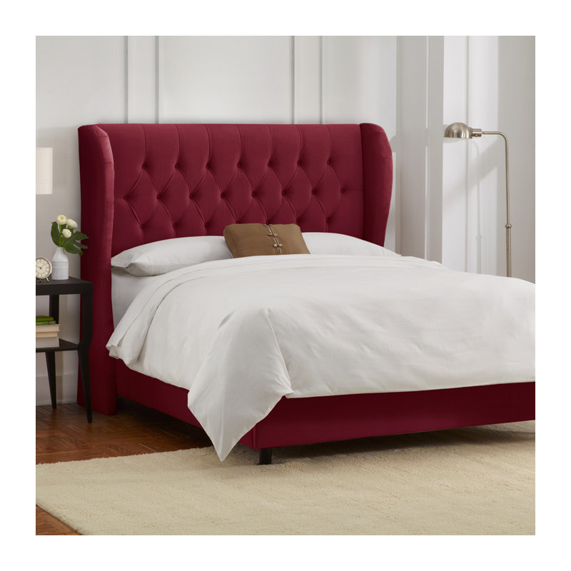 Waldwick Upholstered Wingback Bed, California King