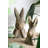 6.7x5.9x15.2" Antique Rabbit Figurine-862175286