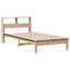 Vidaxl Bookcase Bed Without Mattress Solid Wood Pine-105717414-105717416