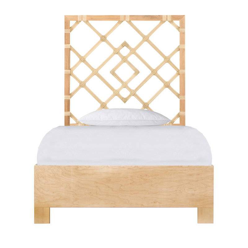 Darien Low Profile Standard Bed, Twin XL, Natural