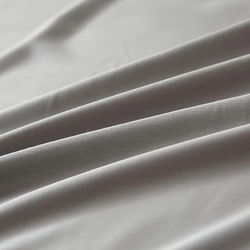 Drap-housse 100% 100% rayonne de bambou, gris, Drap-housse de taille très grand