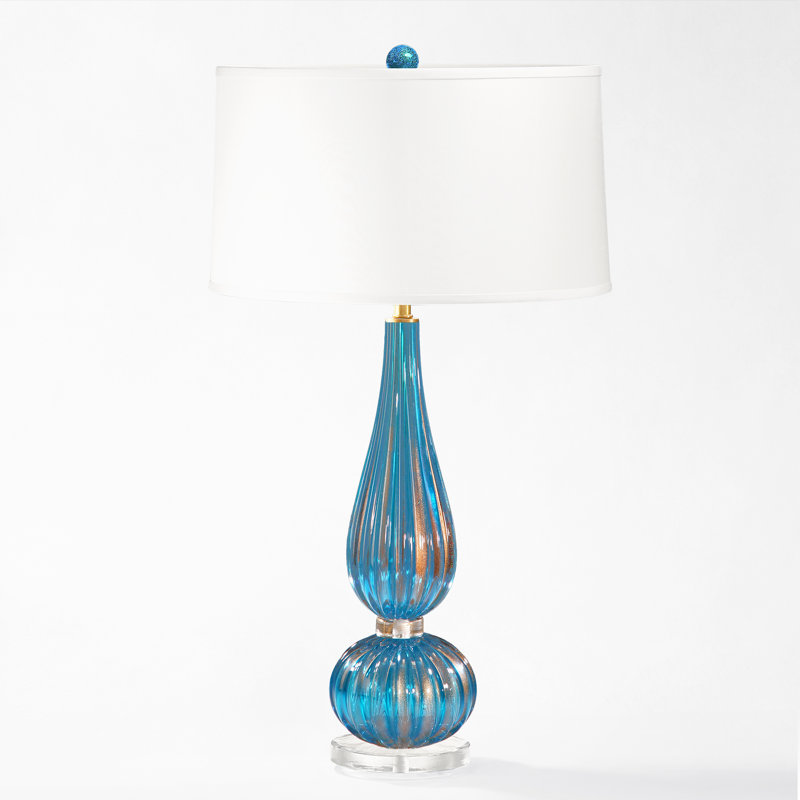 Verona Table Lamp, Blue