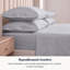 Drap-housse en satin de coton 100% biologique Delara GOTS-88065154-88065159