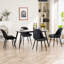 Chaise d'appoint rembourrée et rembourrée en similicuir Chardee-1038392952