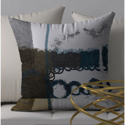 Active Bright Square Pillow Cover & Insert