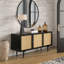 57.25" Wide Mango Solid Wood Sideboard-1459903809