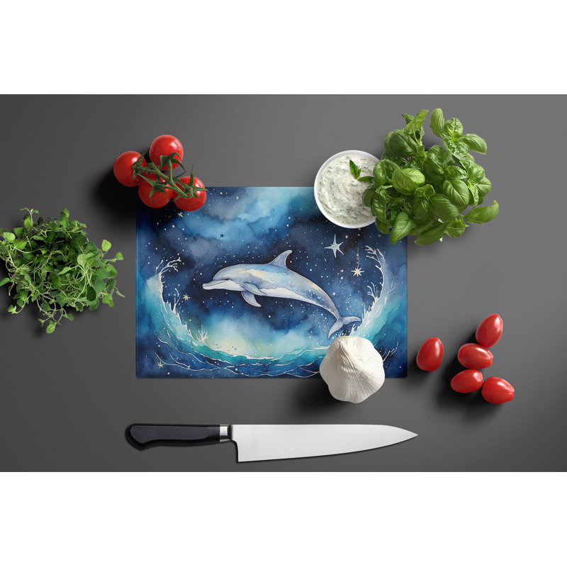 Planche à découper Dolphin in a Starry