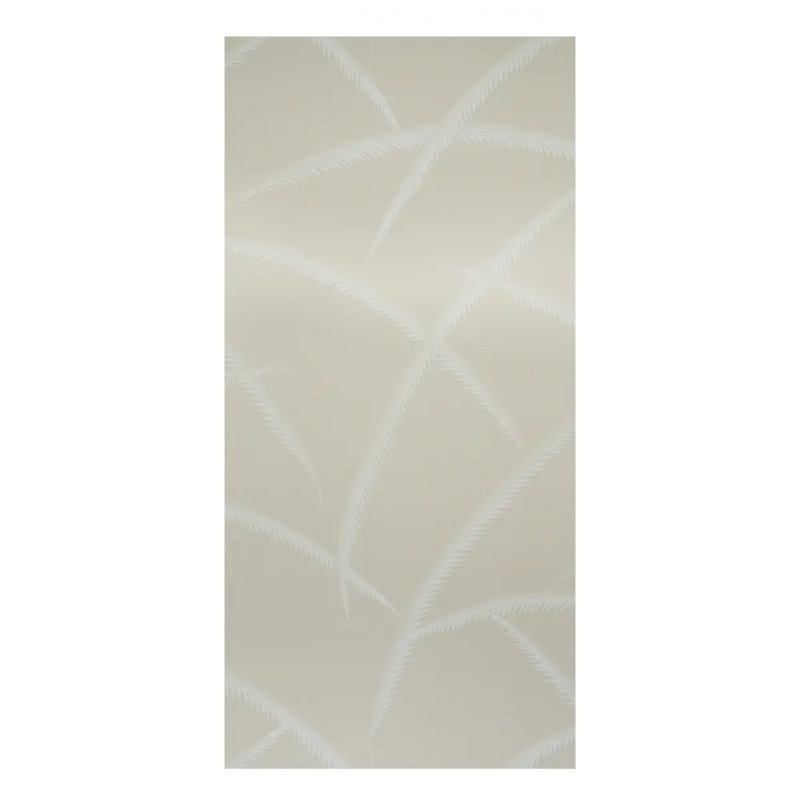 Deco Palms Wallpaper, Ivory/Natural