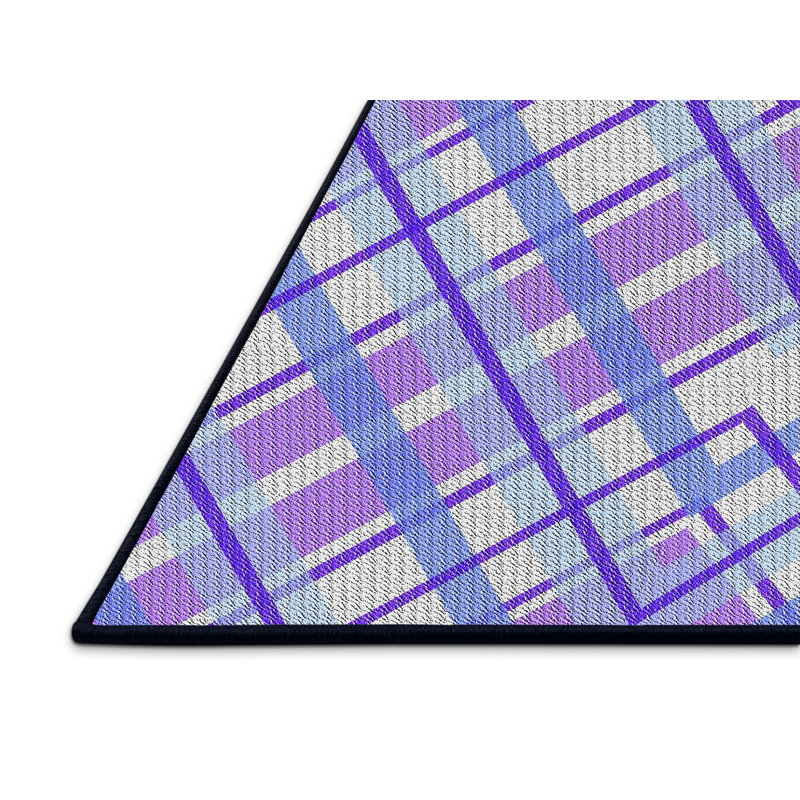 Tapis bleu ciel Keyser, Rectangle 5 pi x 7 pi