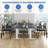 Conference Chairs Set Of 4 Stackable Office Guest Mesh Chair Waiting Room Wheels