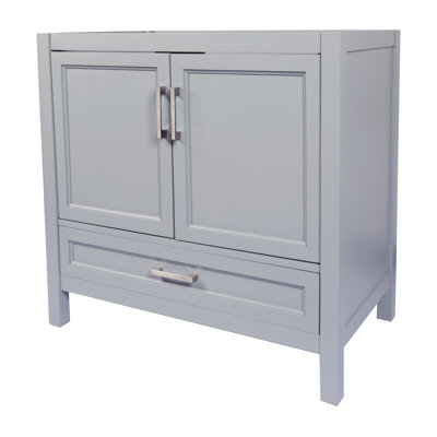 36" Single Bathroom Vanity Base Only