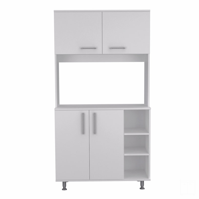 Pantry Cabinet, 70.86" H x 37.4" W x 15.74" D, White