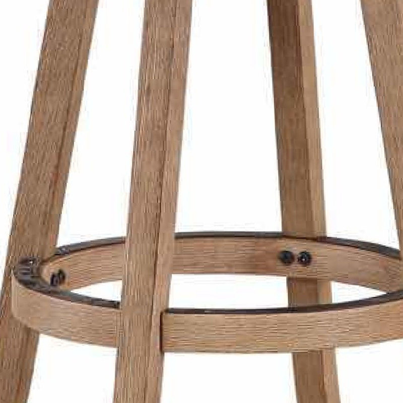 Tabouret de bar pivotant en bois massif, Tabouret de bar (siège d'une hauteur de 29 po)