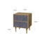 Ball 48cm W Manufactured Wood Bedside Table