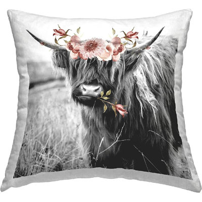 Polyester Throw Square Pillow Cover & Insert