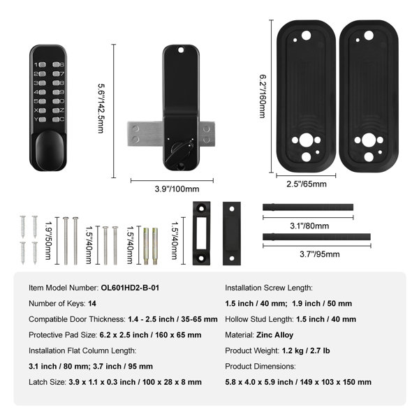 Product Dimensions