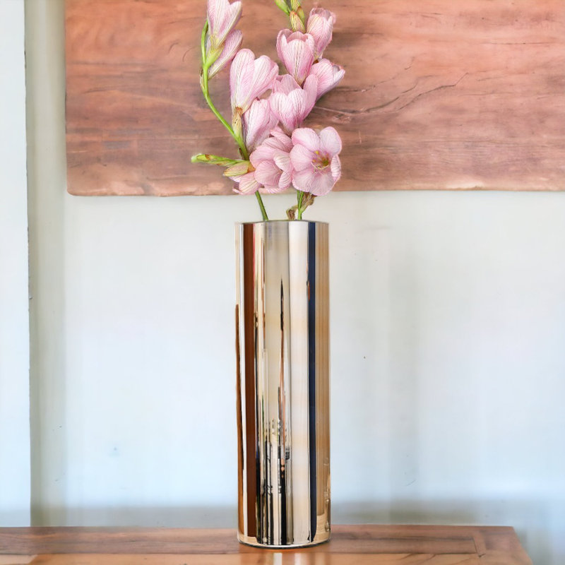 Gonta Glass Table Vase, Gold, Large