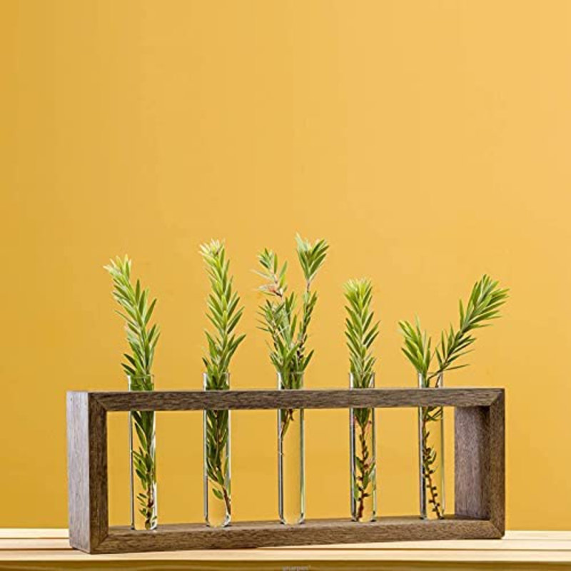 Wood Table Vase