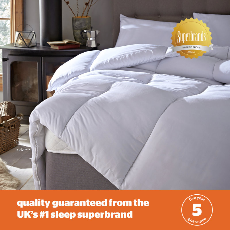 Silentnight Warm and Cosy Double Decker 18 Tog Duvet, Kingsize (5')