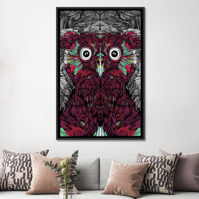 «Owl You Need Is Love» par Danny Ivan - reproduction d'art sur toile tendue