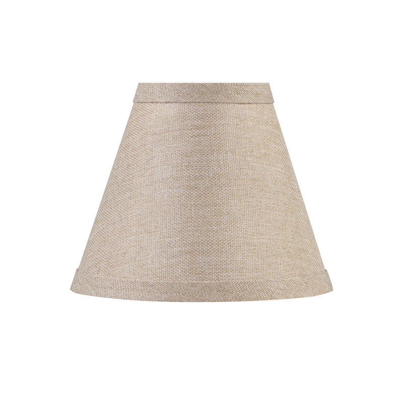 Abat-jour empire en toile de jute 5 po Callidora