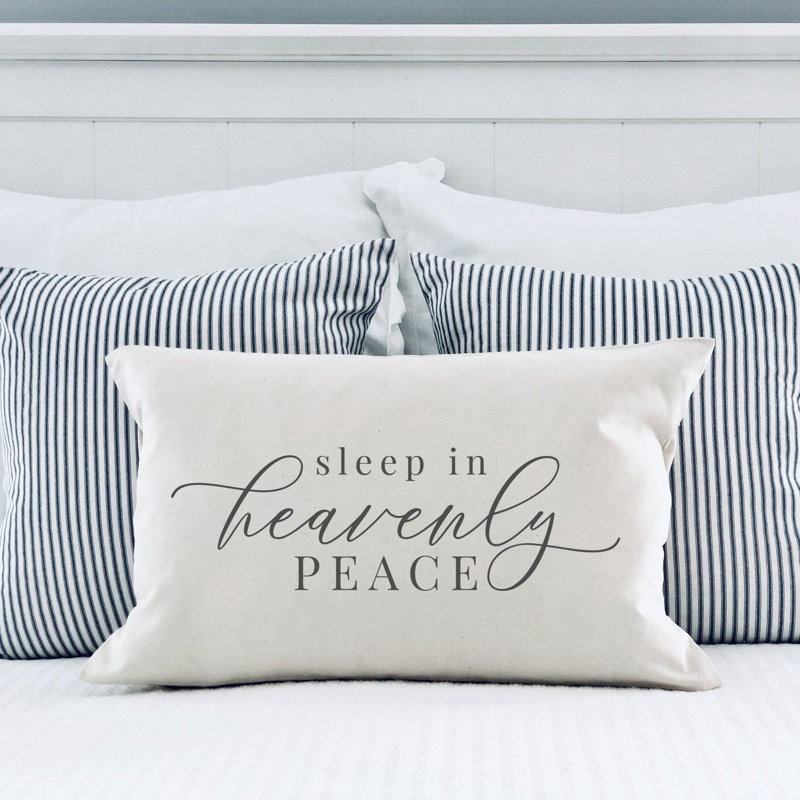  Sleep in Heavenly Peace Cotton Pillow Cover