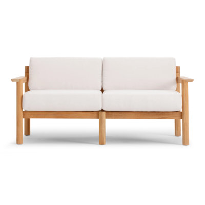 Haven 62.5'' Wide Teak with Sunbrella® Cushions