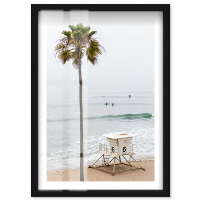 «Lifeguard Station 6 Shadowbox» par Notoriart
