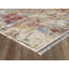Tapis abstrait orange / beige / bleu Dovidio-467388269