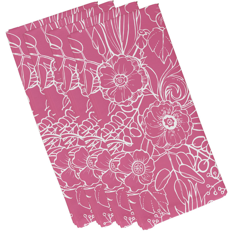 Ensemble de serviettes 4 pièces Marlow, Rose