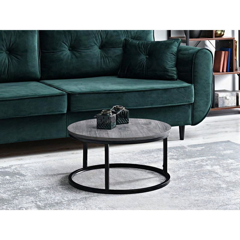 Evonie Frame Coffee Table, Grey