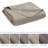 Lightweight Summer Bedspreads - 3 Piece Oversized Quilt Set - Reversible Coverlet Set - Twin Size-123016142-123016134