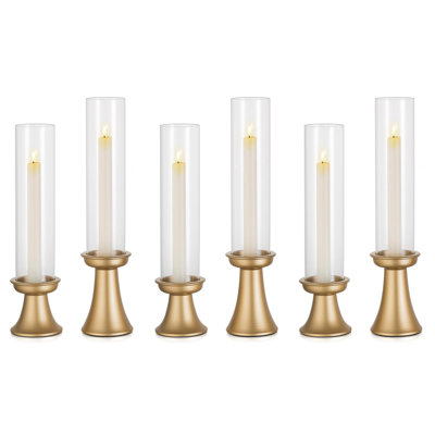 Carbondale 6 Piece Tabletop Candlestick Set