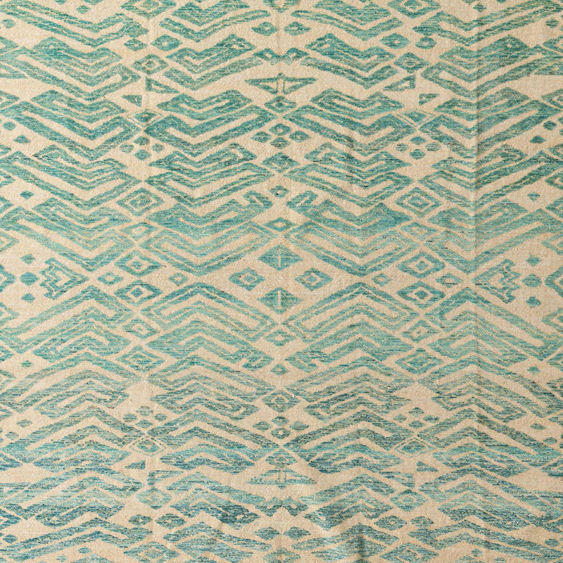 Abstract Indoor Rug, Square 5'