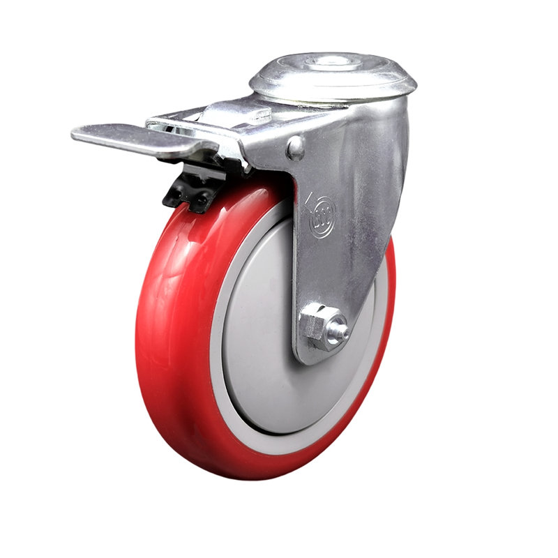 4-Piece Polyurethane Caster Set