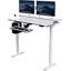 Bureau debout électrique PowerLift, réglable en hauteur avec bureau à deux niveaux, prises USB et prises de courant-2016139718-2016139716