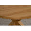 Amilee Oak Round Solid Wood Dining Table