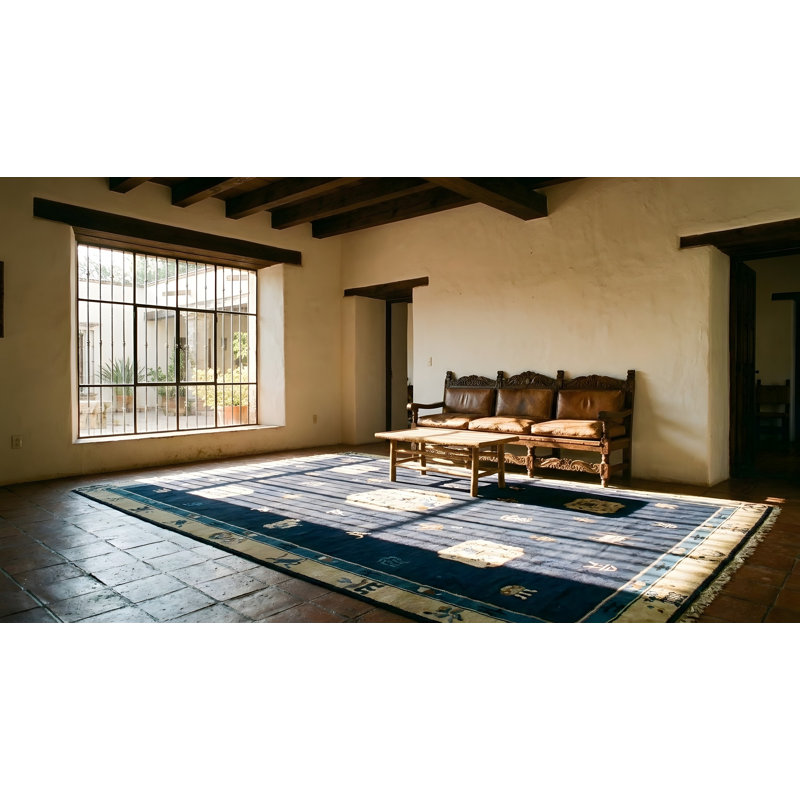 Majestic Antique Peking Medallion Rug from China