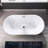 54'' x 30'' Freestanding Soaking Acrylic Bathtub-59745428