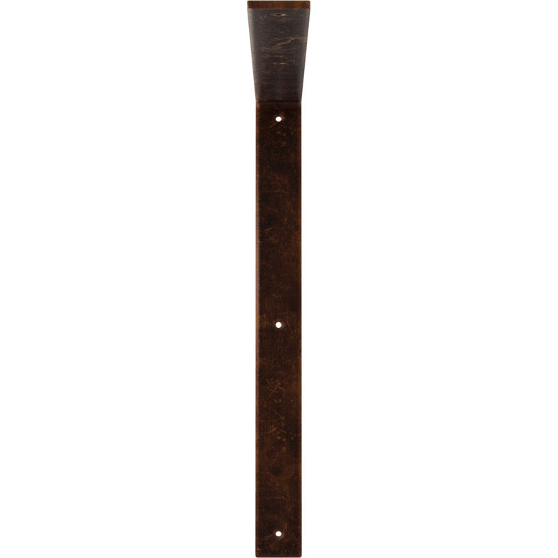 Hamilton Steel Bracket, 20" H x 2" W x 20" D, Antiqued Copper