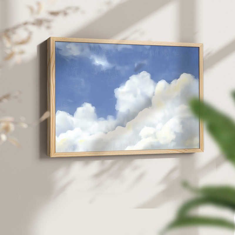Landscape Series-LII -Framed Print - Restickable, Natural, 16" H x 20" W