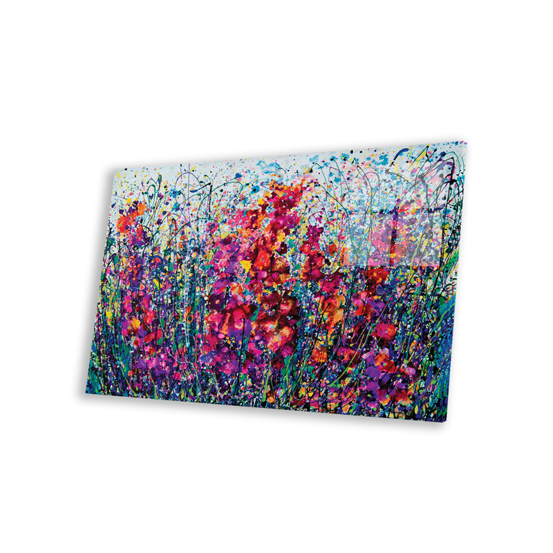 Le souffle de l'été sur plastique / acrylique par Olena Art, peinture