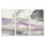 «Watercolor Minimal Purple Tones I», ensemble d'art mural sur toile encadré de ferme-1625643329-1625643330