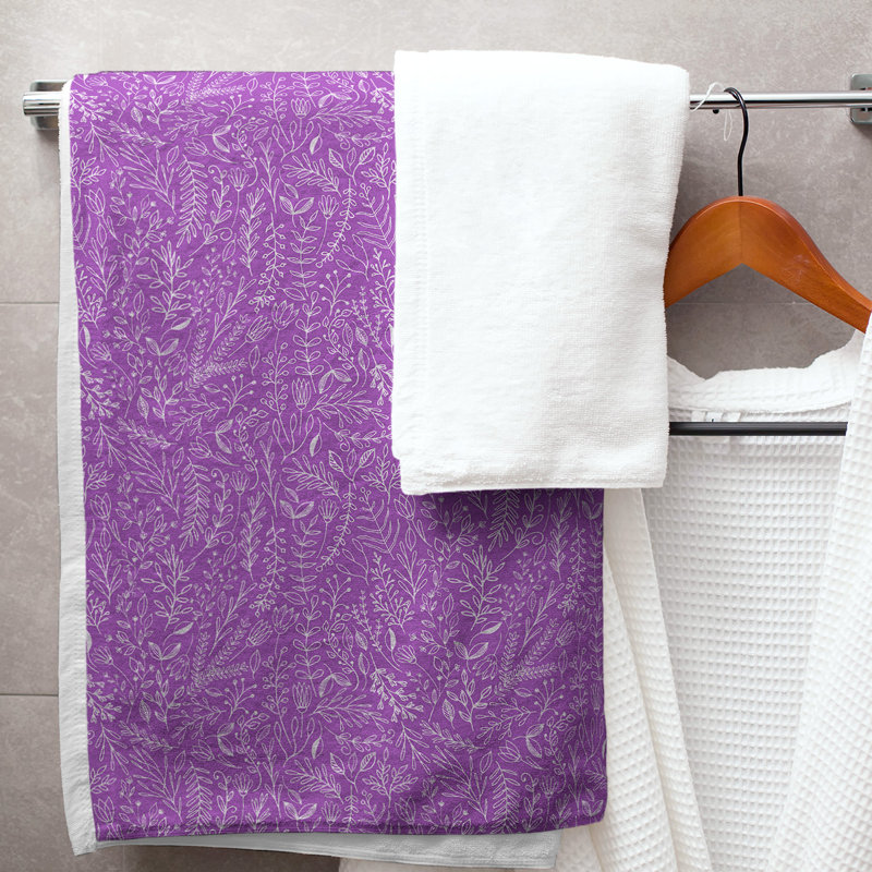 Katelyn Elizabeth Bath Towel, Violet