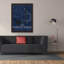 «Coffee Blueprint 1 1ndigo» par Marco Fabiano, art mural sur toile-512407228