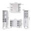 80Cm W x 64Cm H x 21Cm D Bathroom Storage Furniture Set-60245126