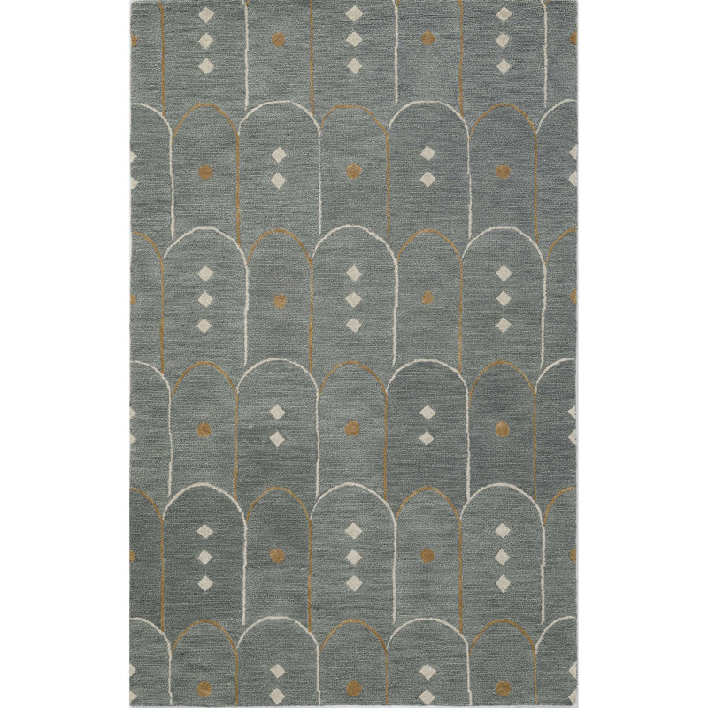 Hand Tufted Wool Loryanna Rug, Runner 2'6" x 8" 