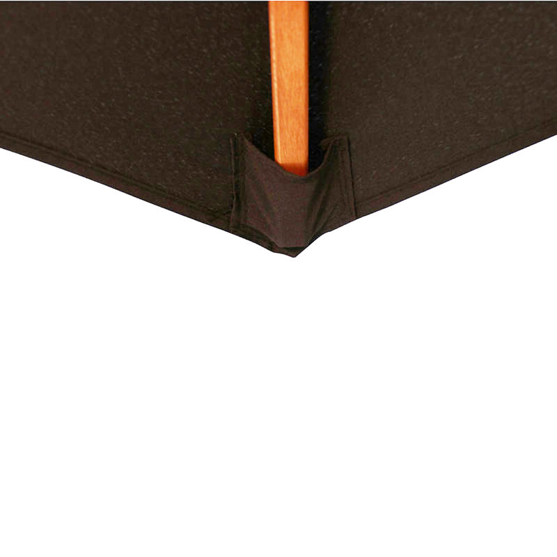 Sasha 635cm Market Parasol, Black
